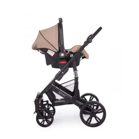 Cărucior 3-în-1 Kikka Boo Beloved, Bej