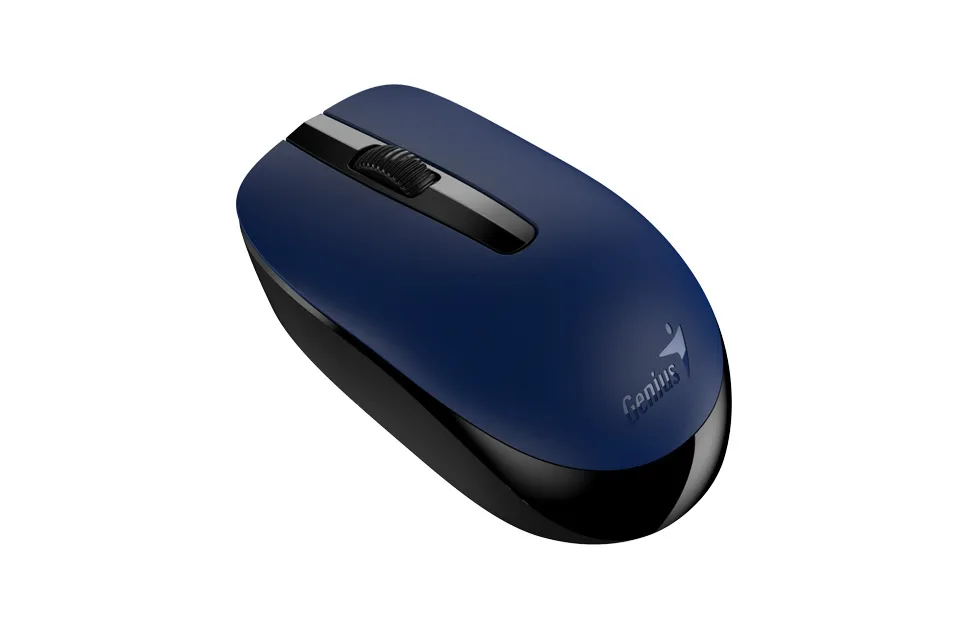 Wireless Mouse Genius NX-7007, Optical, 1200 dpi, 3 buttons, Ambidextrous, BlueEye, 1xAA, Blue