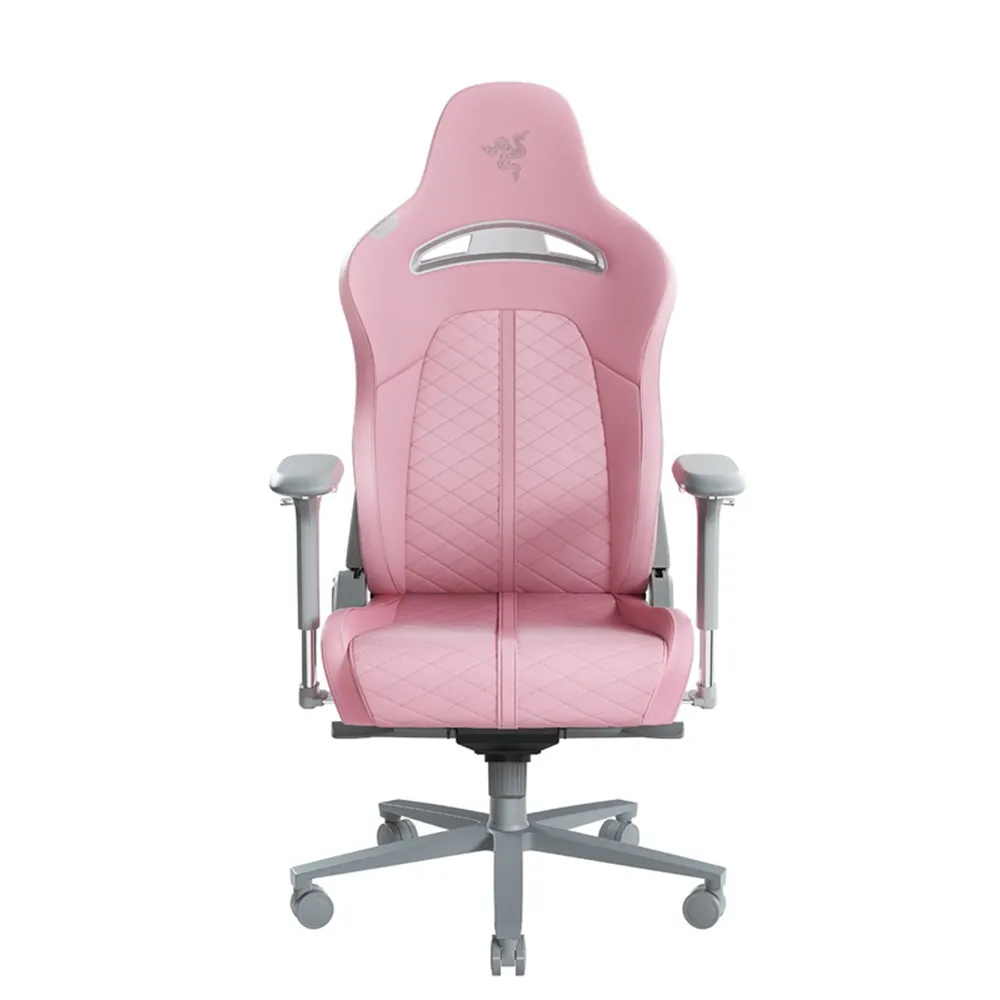 Gaming Chair Razer Enkii, Maximum load 136 kg, 166-204cm, 4D Armreast,152 Degrees, Lumbar Arch, Pink