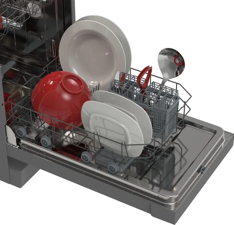 Mașină de spălat vase Sharp QWNS1CF49ESEU, Argintiu