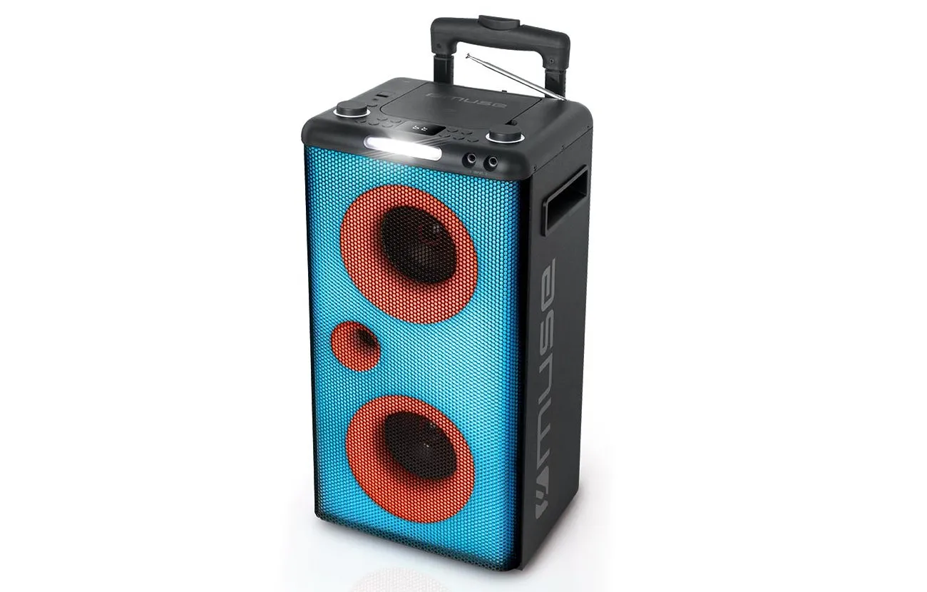 Портативная колонка MUSE M-1928 DJ, Чёрный