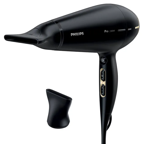Uscător de păr Philips Prestige Pro HPS920/00, 2300 W, Negru