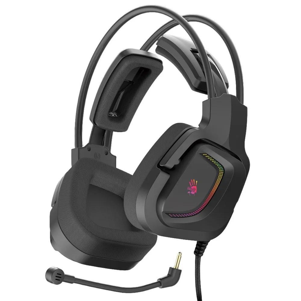 Căști gaming Bloody G575 Pro, USB, Gri