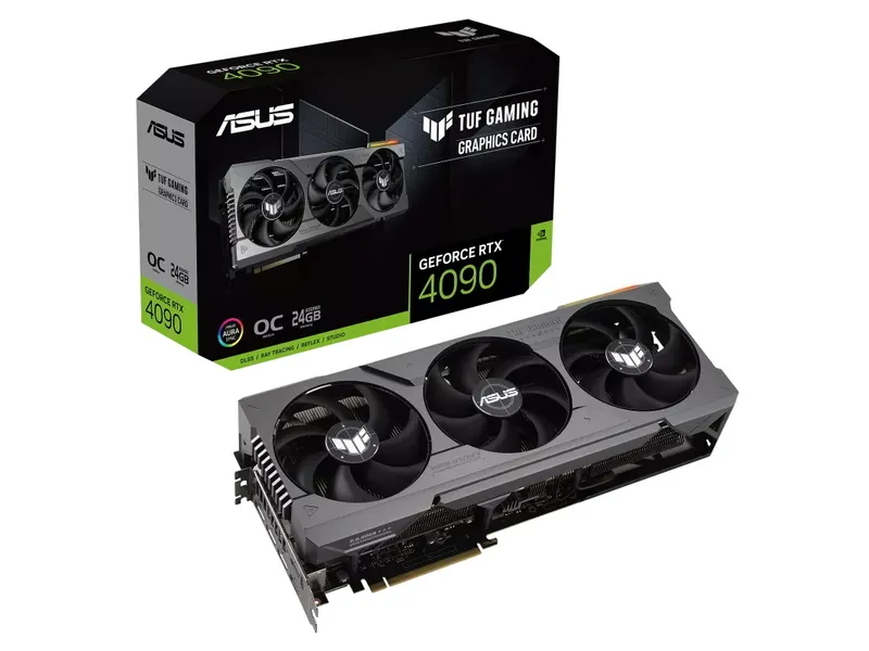 Placă Video ASUS TUF-RTX4090-O24G-GAMING, 24 GB GDDR6X 384bit (TUF-RTX4090-O24G-GAMING)