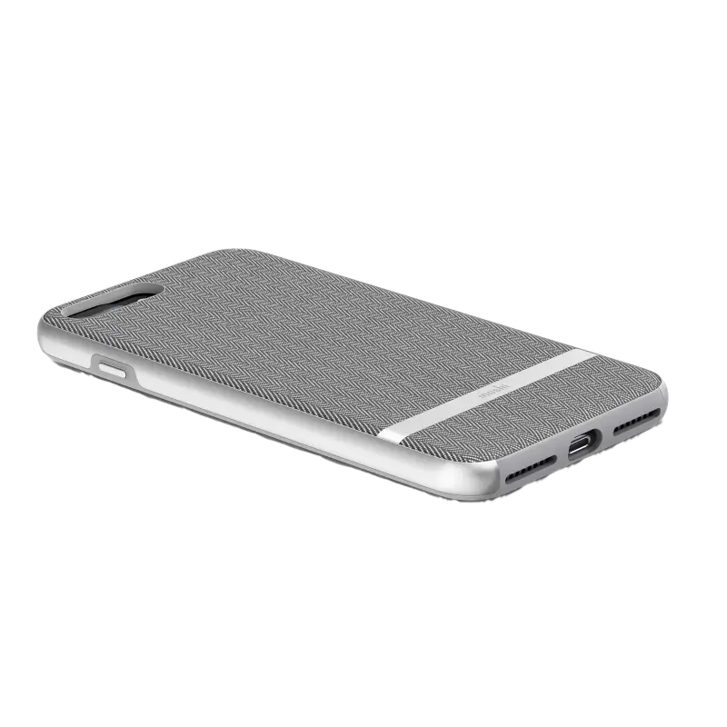 Чехол QUMO Vesta - iPhone 8 plus/7 plus, Серый