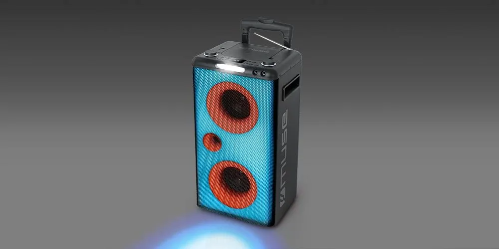Портативная колонка MUSE M-1928 DJ, Чёрный