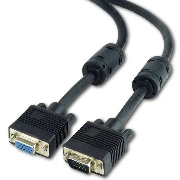 Cablu Video Cablexpert CC-PPVGAX-6B, VGA D-Sub (M) - VGA D-Sub (F), 1,8m, Negru