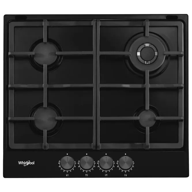 Plită pe gaz Whirlpool TGML 661 NB, Negru