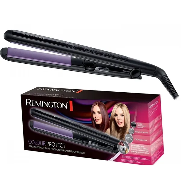 Выпрямитель для волос Remington Colour Protect S6300, Чёрный