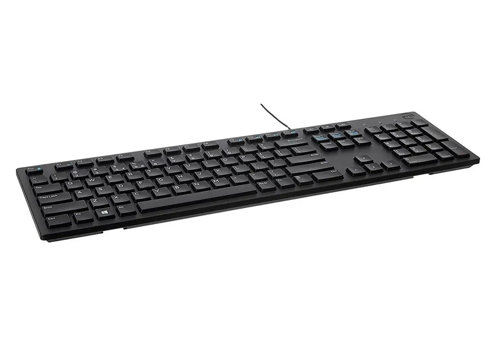 Клавиатура DELL KB216, Проводное, Белый