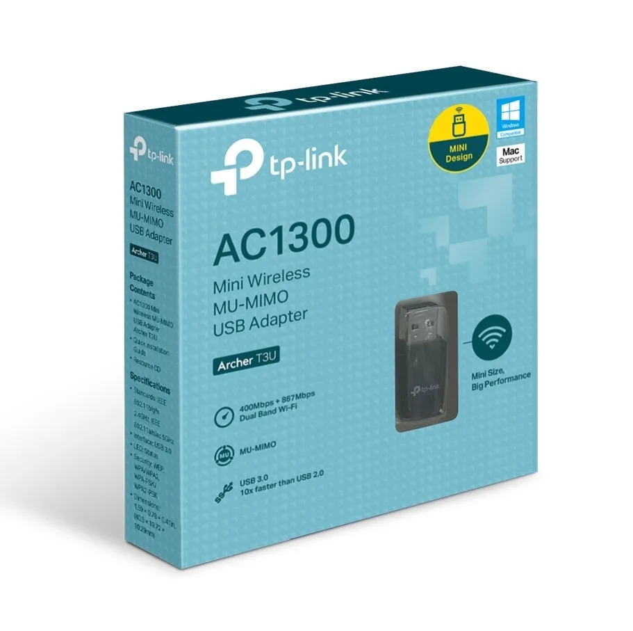 USB Aдаптер TP-LINK Archer T3U