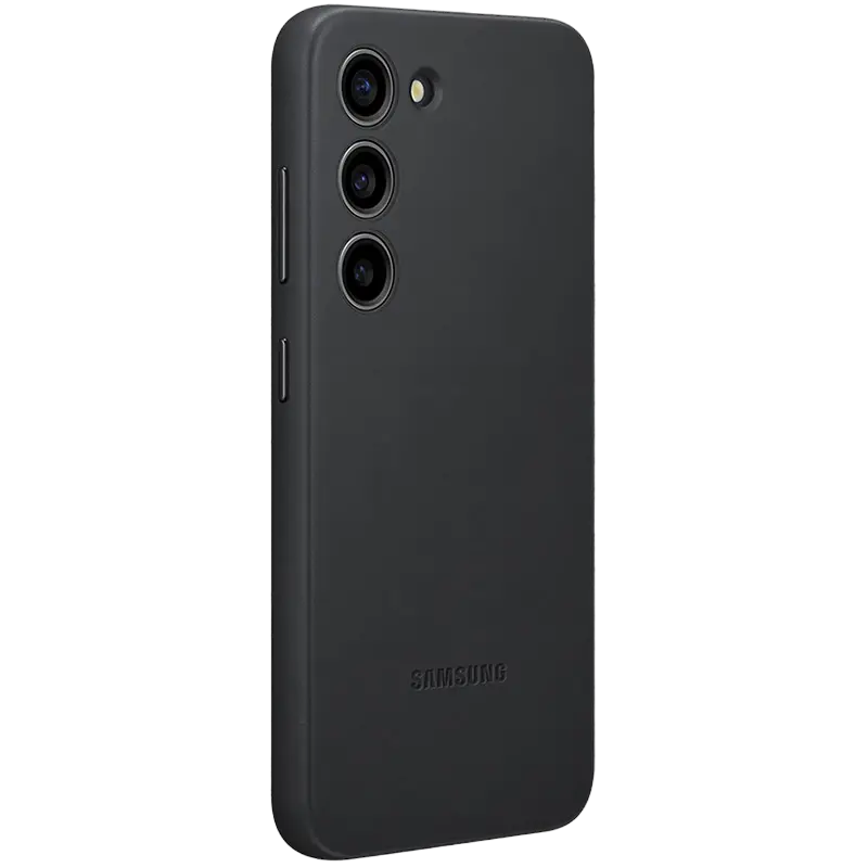 Чехол Samsung Leather Cover for Galaxy S23, Чёрный