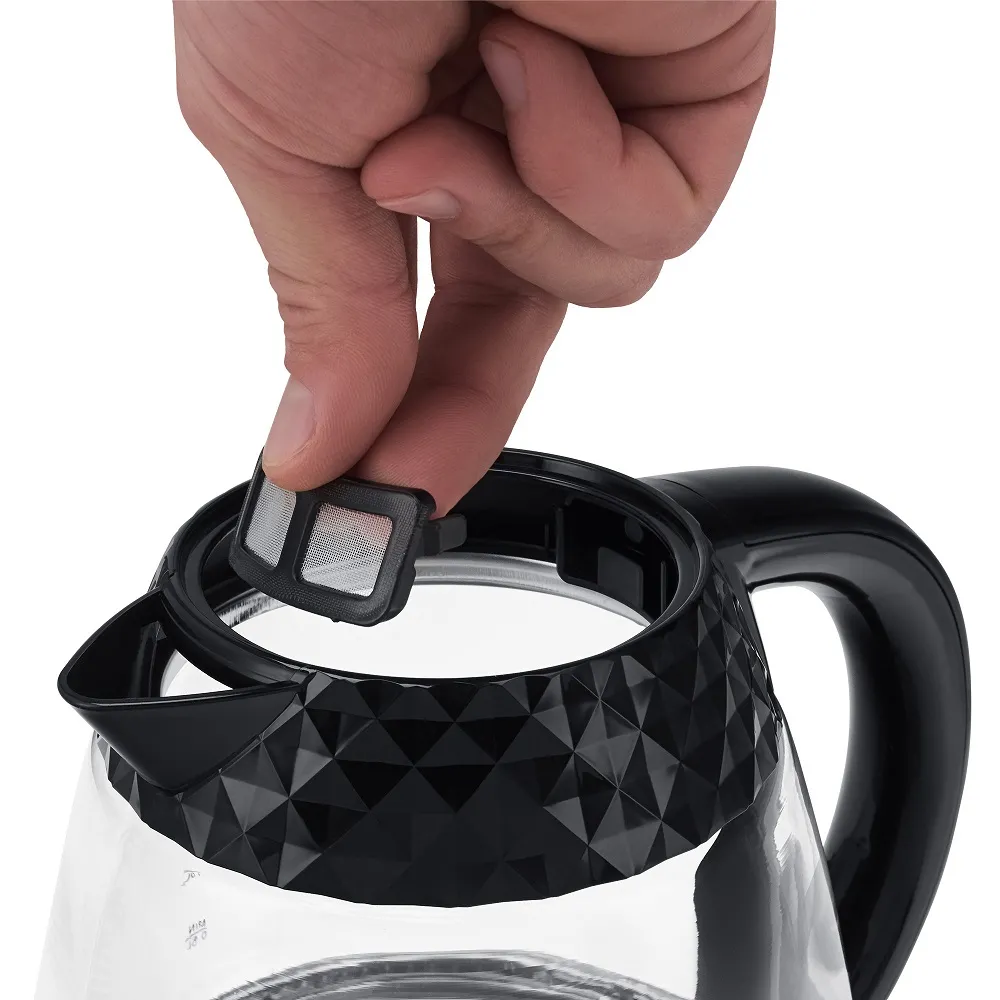 Fierbător electric Polaris PWK1750CGL, Negru