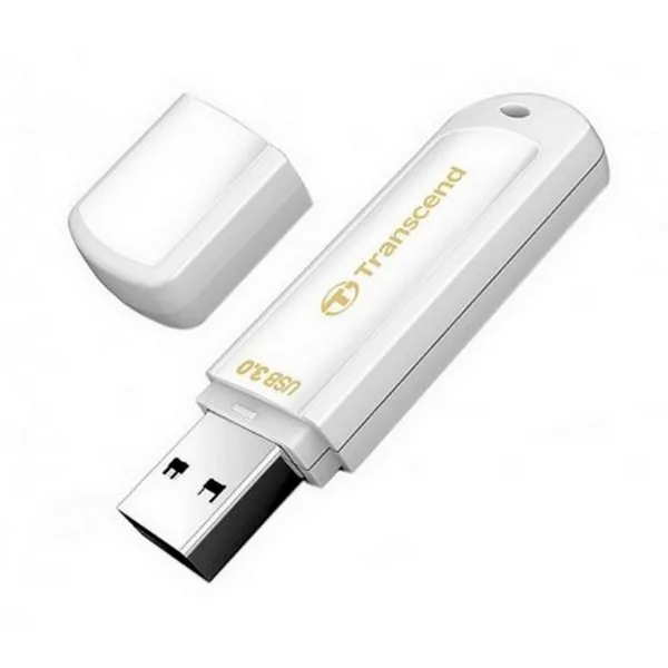 USB Flash накопитель Transcend JetFlash 730, 8Гб, Белый