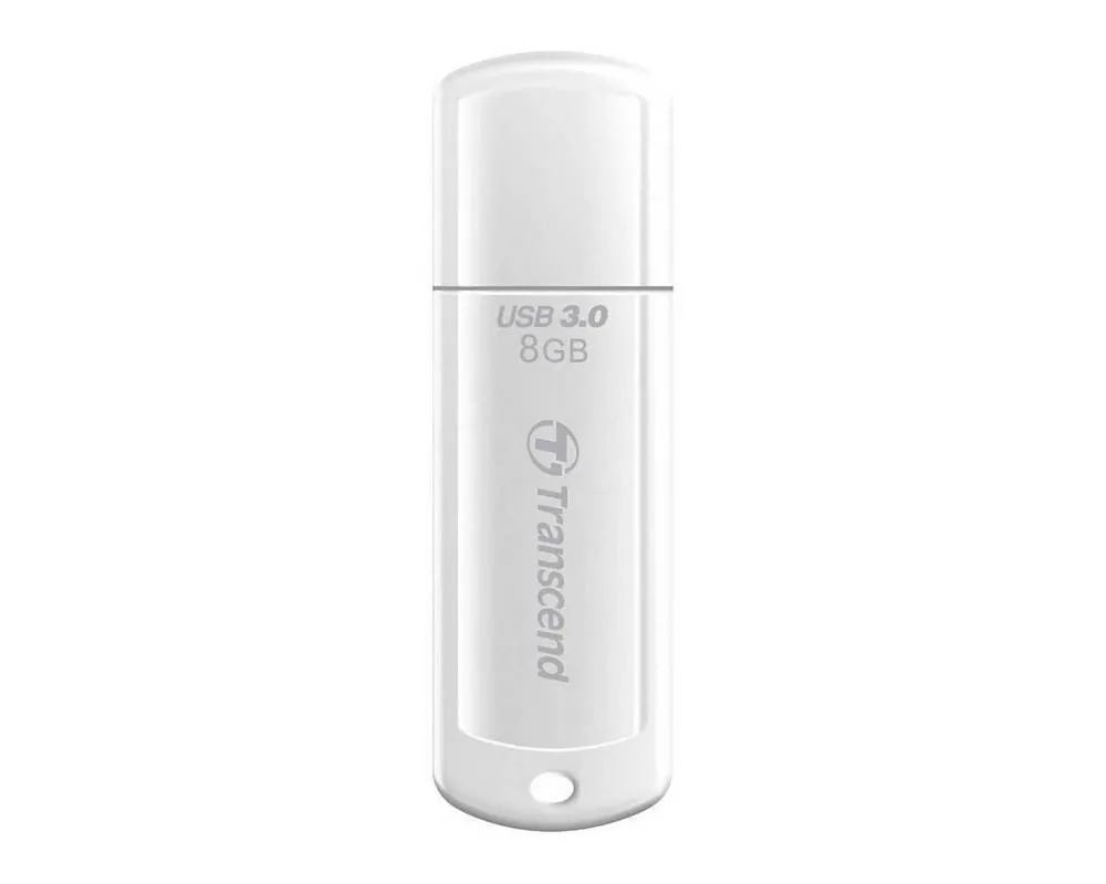 USB Flash накопитель Transcend JetFlash 730, 8Гб, Белый