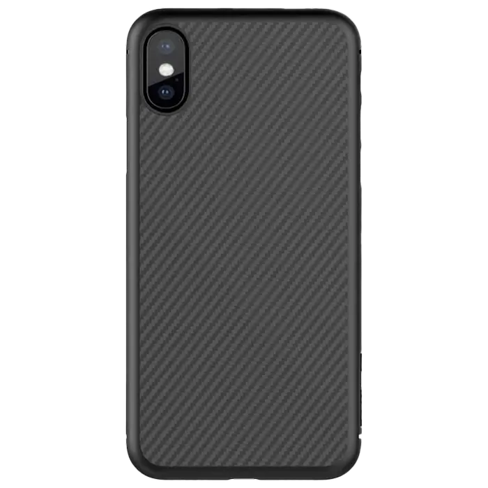 Чехол Nillkin iPhone Xs Max - Synthetic Fiber, Чёрный