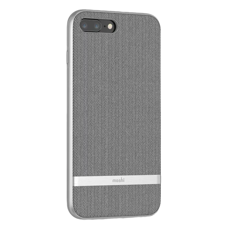 Чехол QUMO Vesta - iPhone 8 plus/7 plus, Серый