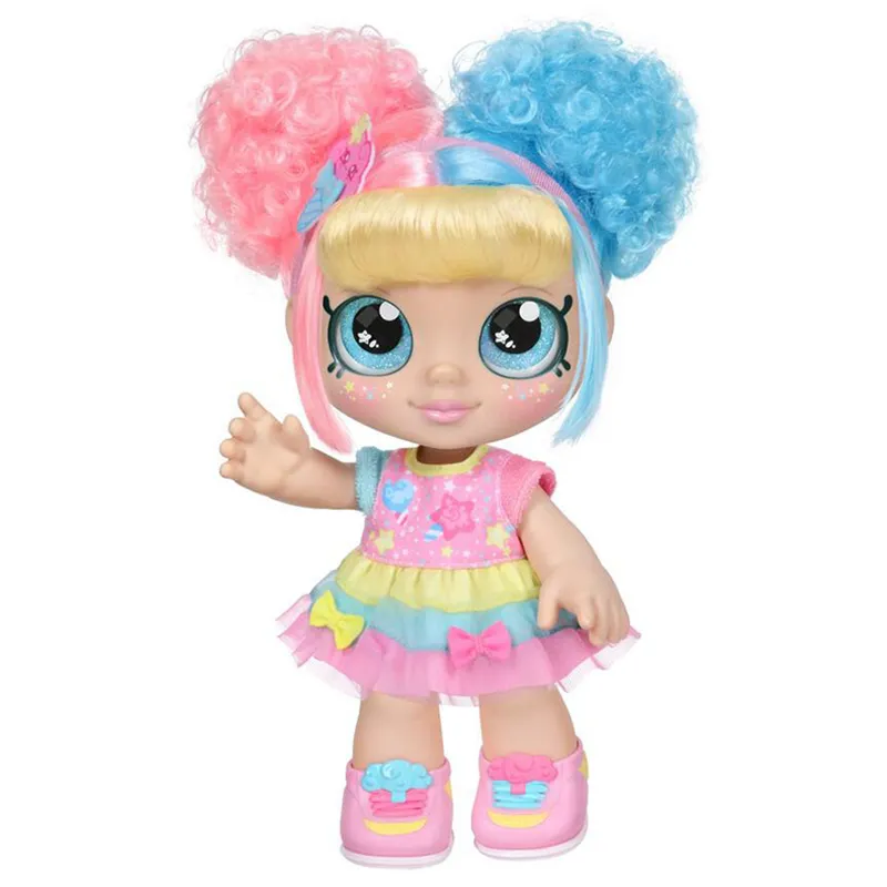 Păpușa KindiKids Candy Sweets S6, Roz Albastru