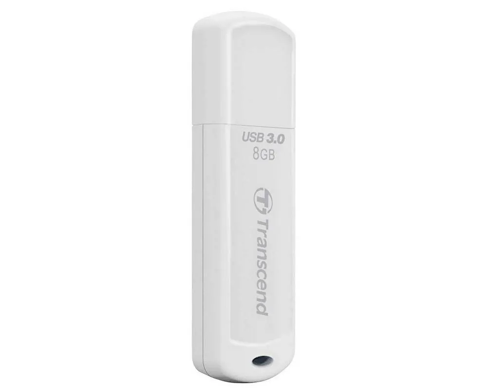USB Flash накопитель Transcend JetFlash 730, 8Гб, Белый