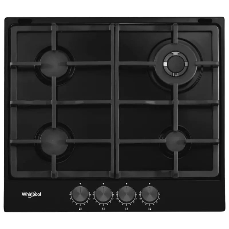 Plită pe gaz Whirlpool TGML 661 NB, Negru