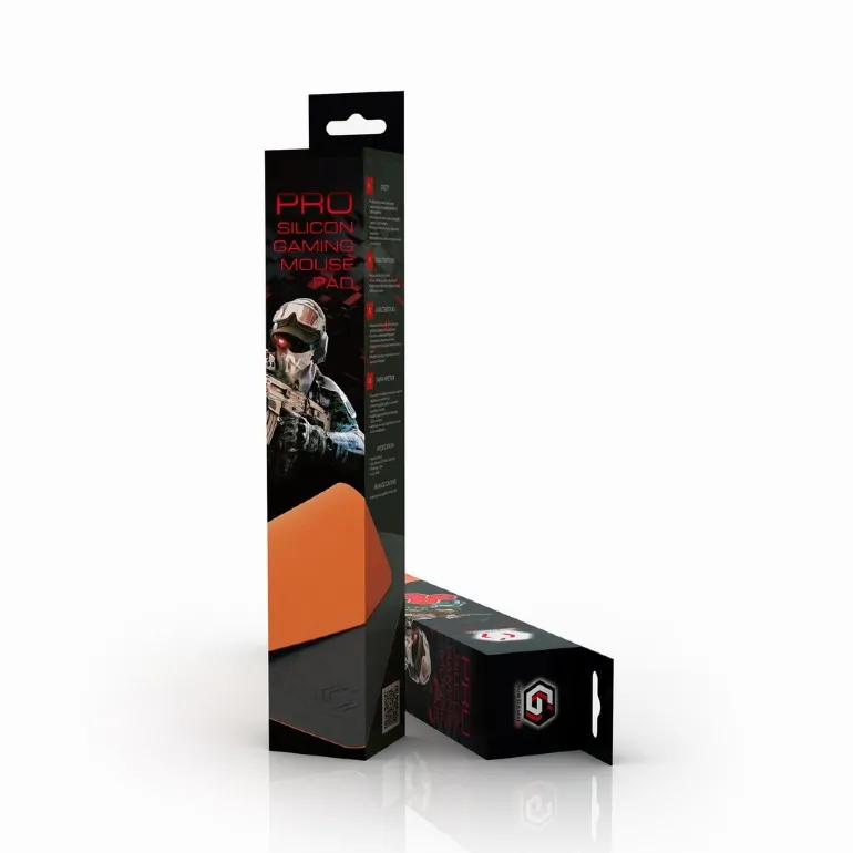 Mouse Pad pentru jocuri Gembird MP-S-GAMEPRO, Medium, Negru