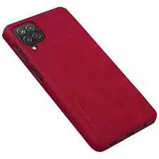 Husă tip carte Nillkin Galaxy A12 - Qin LC, Roșu