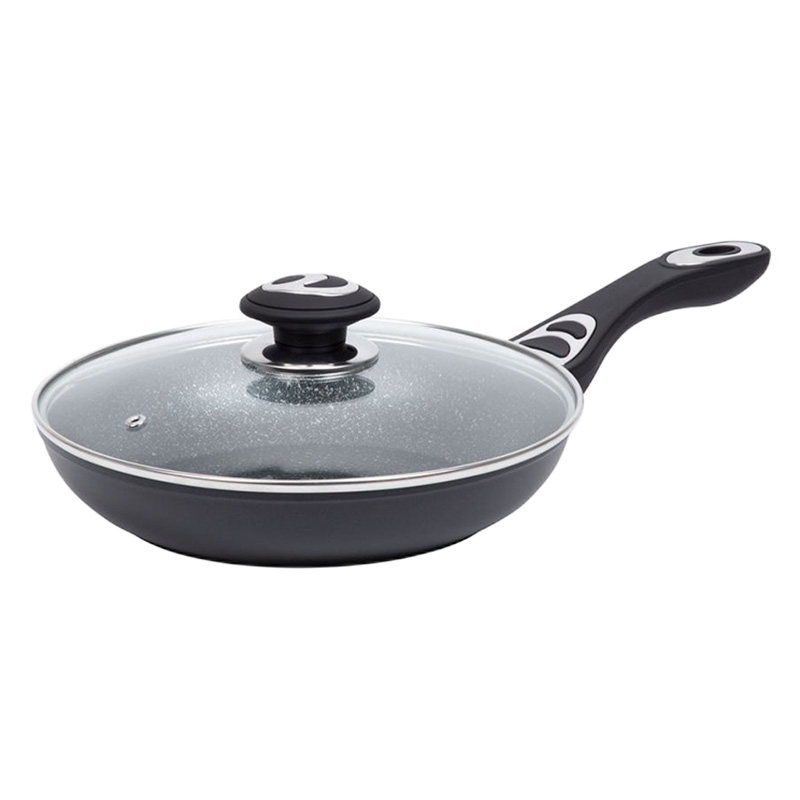 Сковорода RESTO 93152, 24см, Чёрный