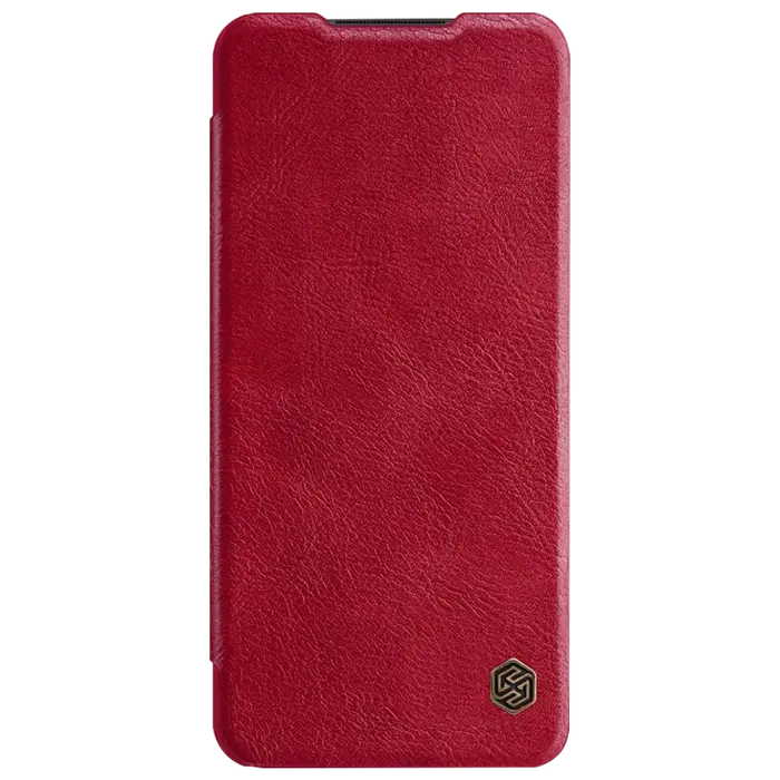 Husă tip carte Nillkin Galaxy A12 - Qin LC, Roșu