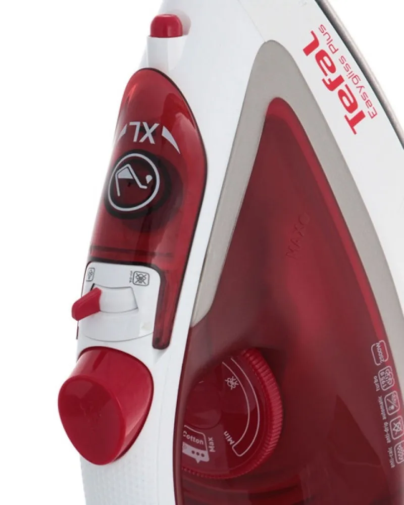 Утюг Tefal FV5717E0, 2500Вт, Красный