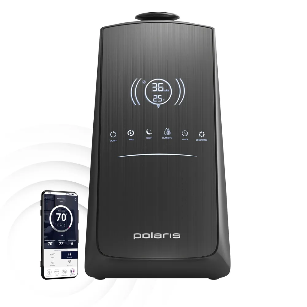 Umidificator de aer Polaris PUH9105, Negru