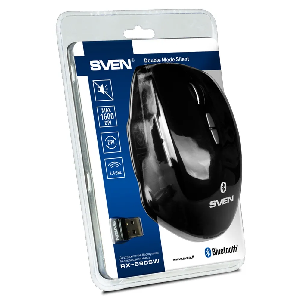 Mouse Wireless SVEN RX-590SW, Negru