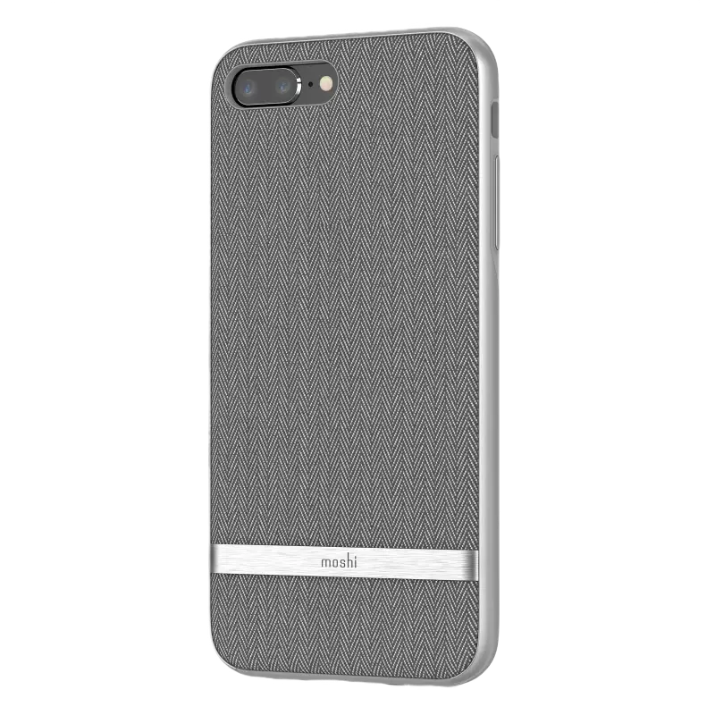 Чехол QUMO Vesta - iPhone 8 plus/7 plus, Серый