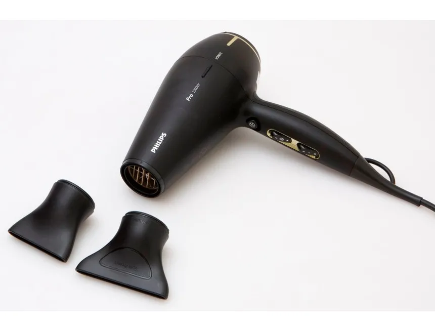 Uscător de păr Philips Prestige Pro HPS920/00, 2300 W, Negru
