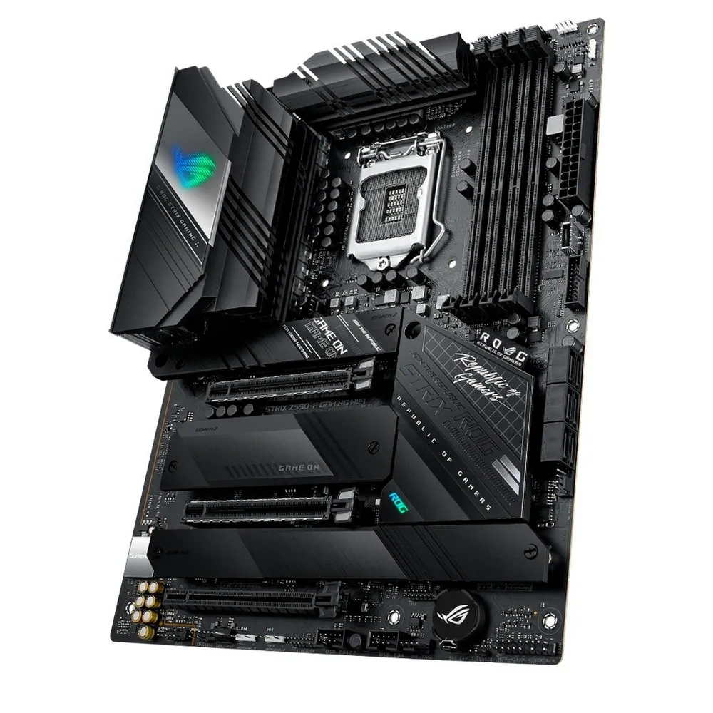 Материнская плата ASUS ROG STRIX Z590-F GAMING WIFI, LGA1200, Intel Z590, ATX