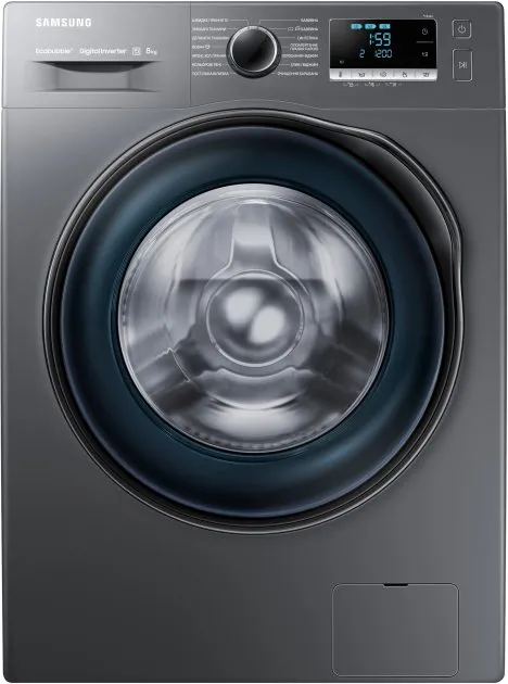 Mașină de spălat Samsung WW80J62E0DX/CE, 8kg, Gri
