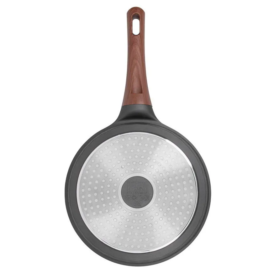 Tigaie RESTO 93509, 24cm, Negru