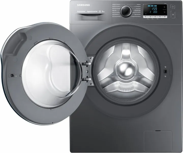 Mașină de spălat Samsung WW80J62E0DX/CE, 8kg, Gri