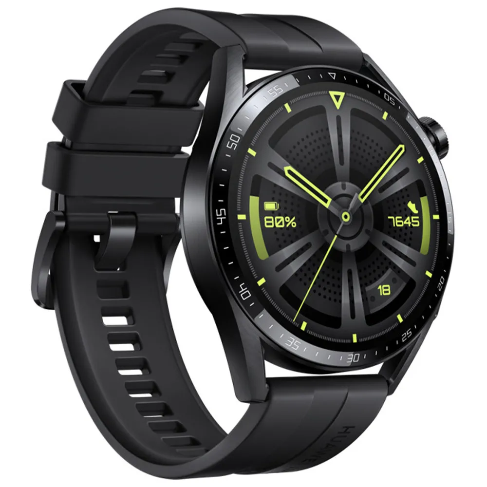 Ceas inteligent Huawei WATCH GT 3, 46mm, Negru