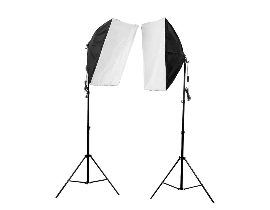 Set de fotografie Reflecta VisiLux Steady Light, Negru
