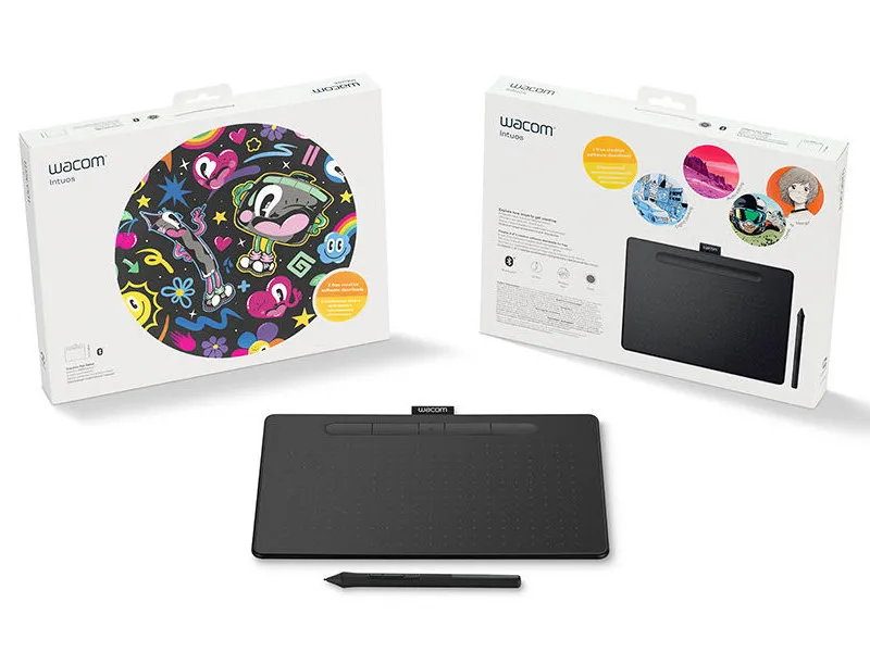 Tabletă grafică Wacom Intuos M, Negru