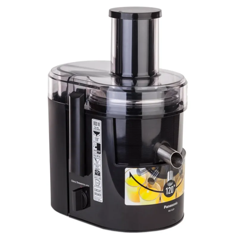 Соковыжималка Panasonic MJ-SJ01KTQ, Чёрный