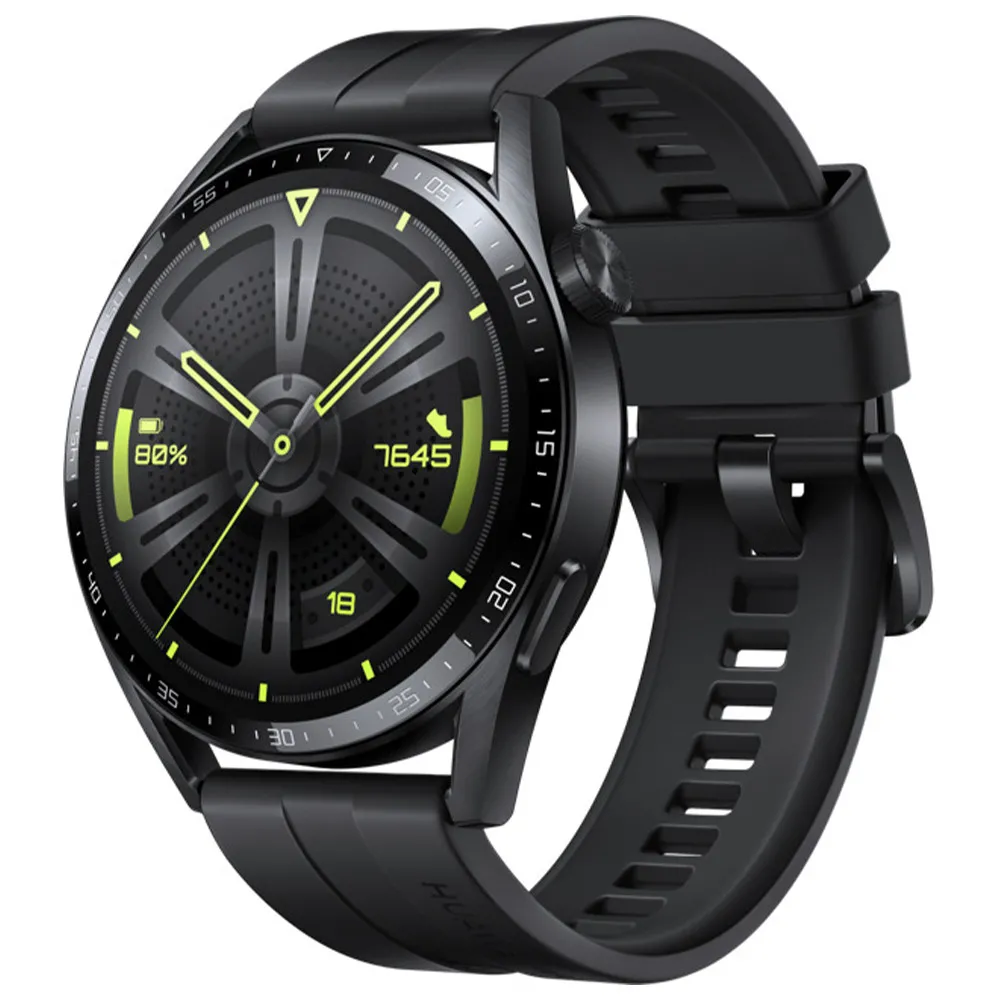 Ceas inteligent Huawei WATCH GT 3, 46mm, Negru