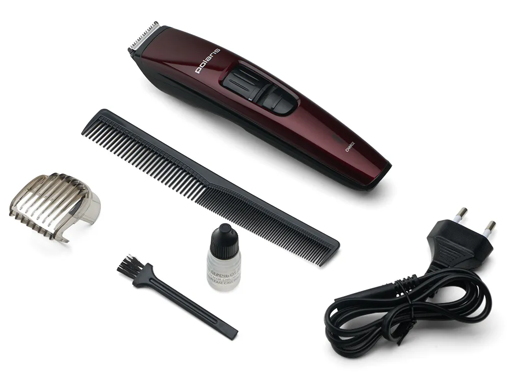 Trimmer pentru bărbați Polaris PHC 1102R, Bordo