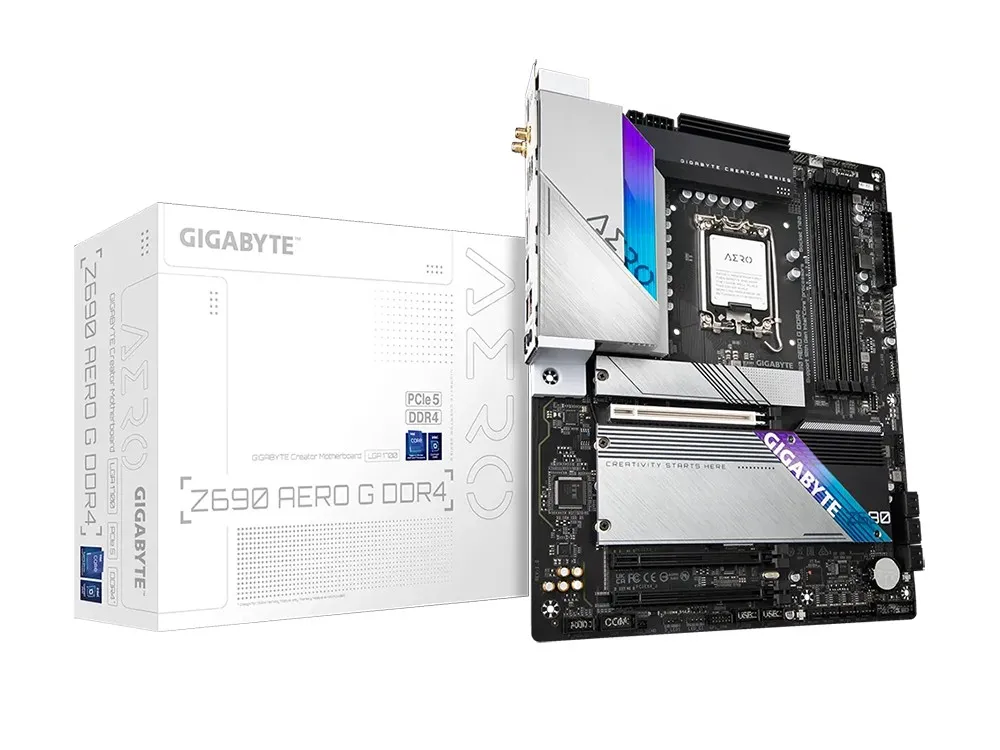 Материнская плата Gigabyte Z690 AERO G, LGA1700, Intel Z690, ATX