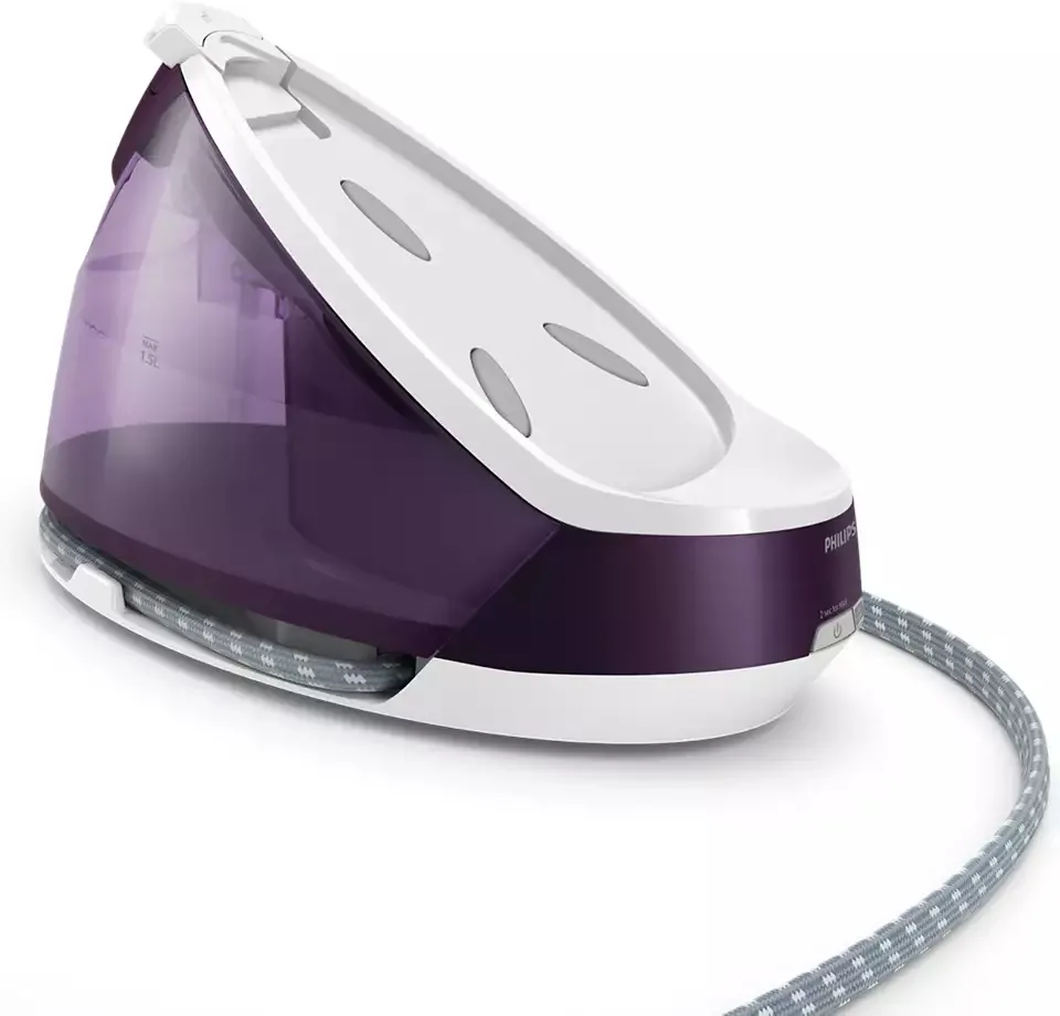 Fier de călcat cu generator de abur PHILIPS PerfectCare Compact Plus GC7933/30, 2400W, Violet