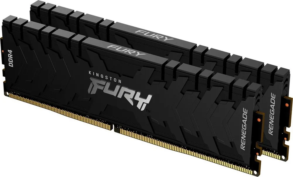 Оперативная память Kingston FURY Renegade, DDR4 SDRAM, 3200 МГц, 16Гб, KF432C16RBK2/16