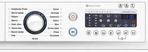 Стиральная машина Atlant CMA 60У1010-10, 6кг, Белый