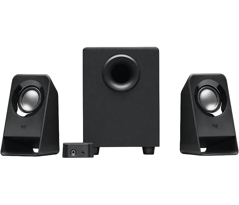 Компьютерные колонки 2.1 Logitech Z213, Чёрный