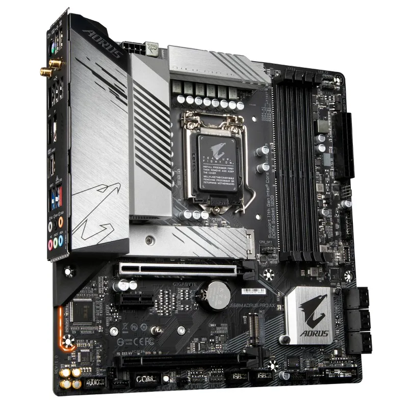 Материнская плата Gigabyte B560M AORUS PRO AX, LGA1200, Intel B560, Micro-ATX