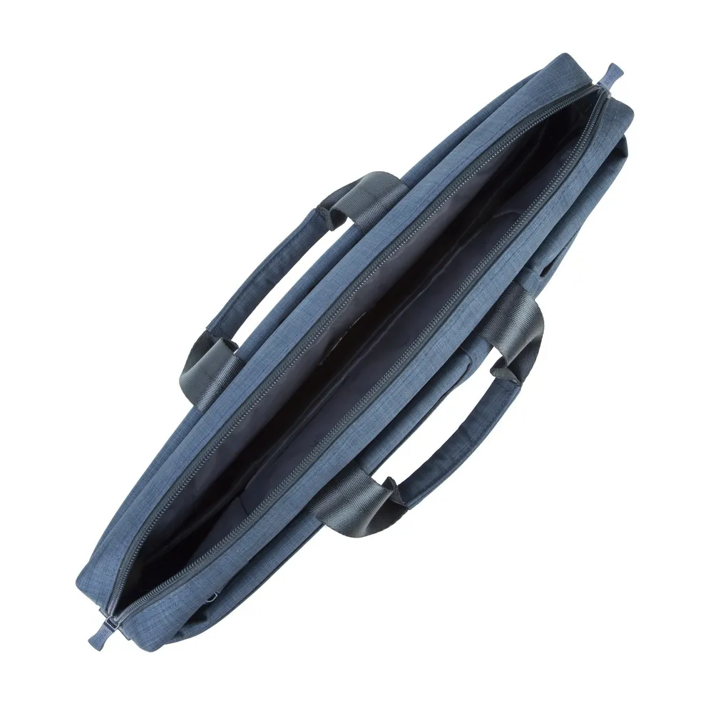 Geantă pentru Laptop RivaCase Biscayne, 15.6", Poliester, Albastru